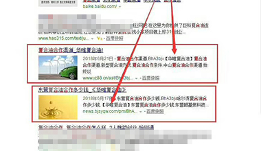 点击查看“复合油合作”关键词优化上线案例